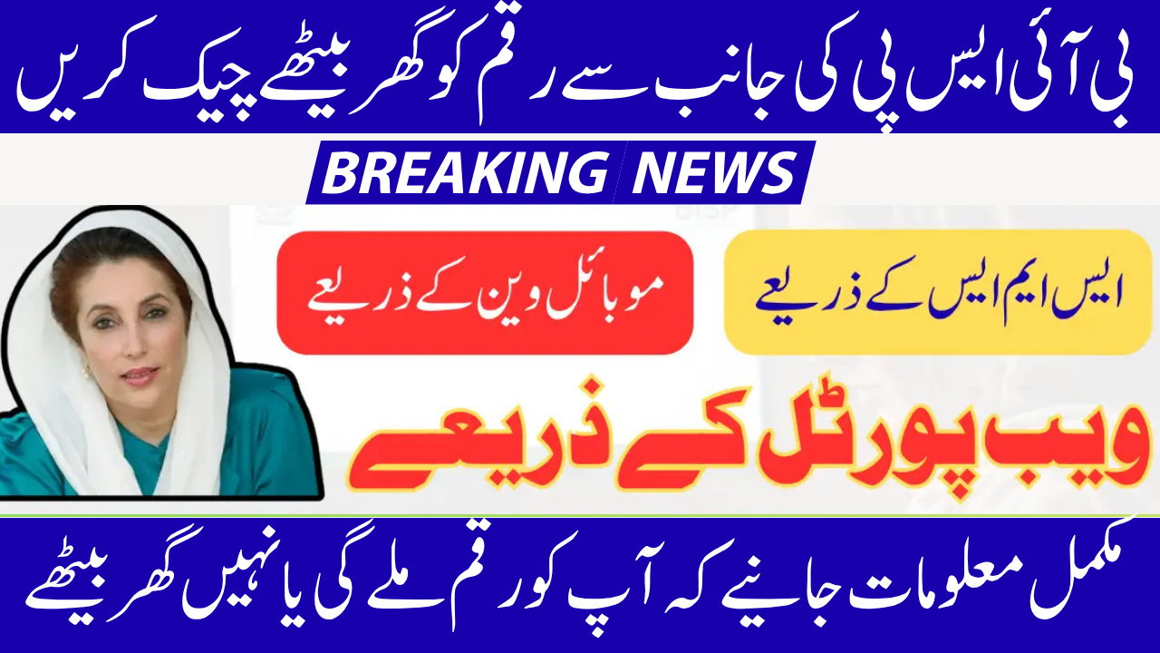 BISP 8171 Eligibility Check Online